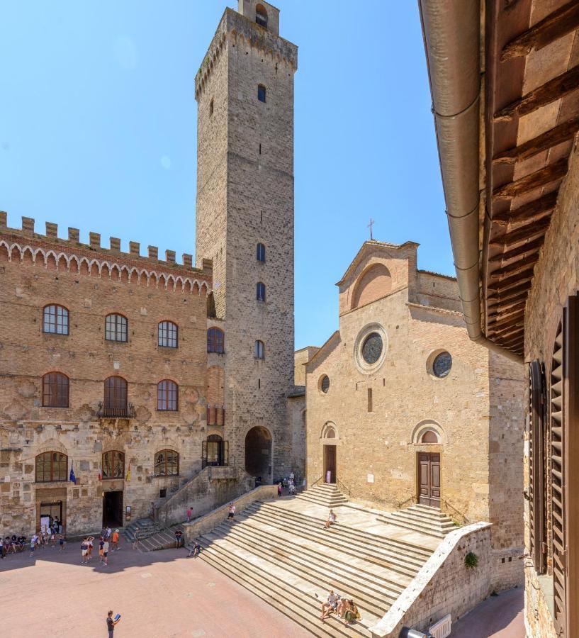 Sangi Studio Apartment - With Amazing View Of The Duomo San Gimignano Exteriér fotografie