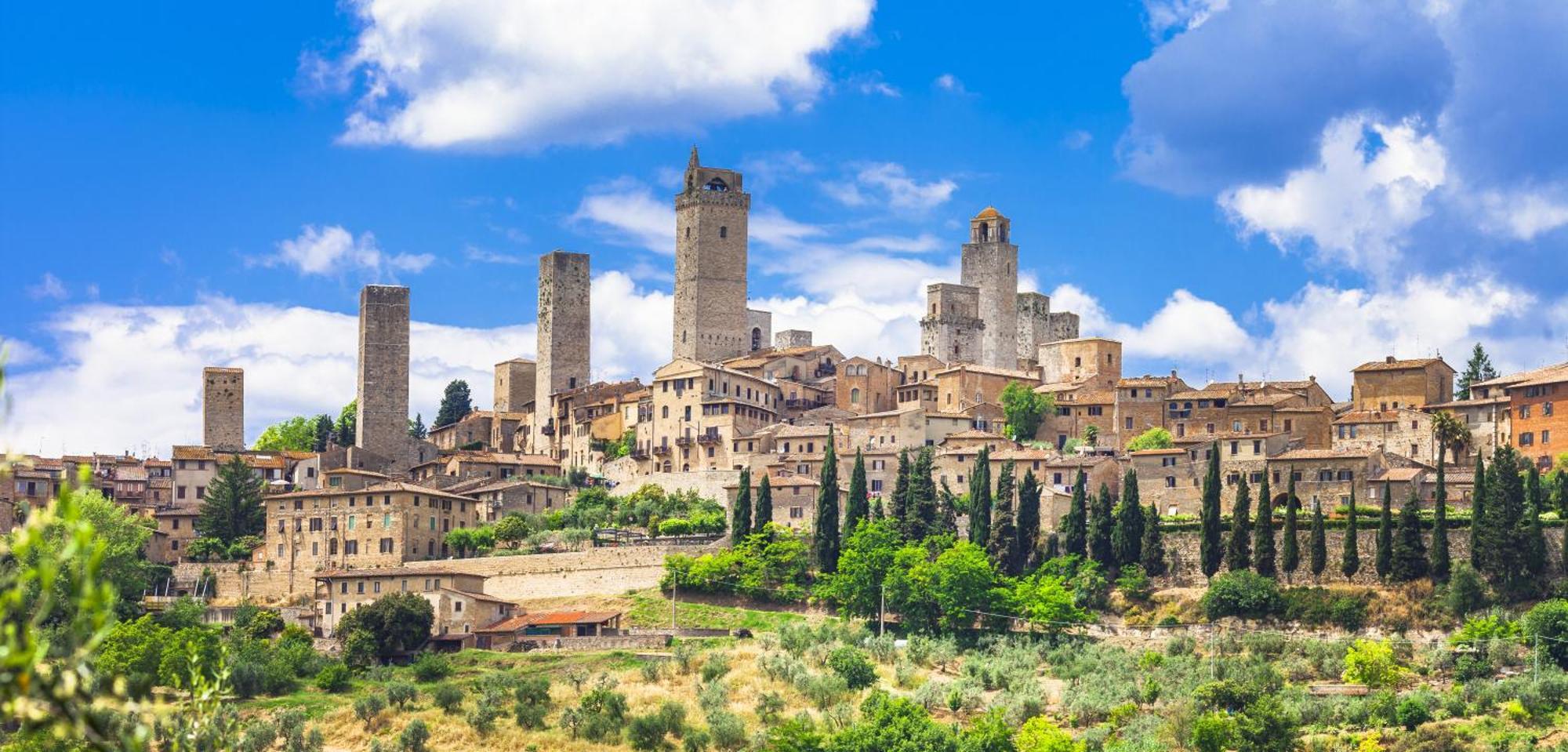 Sangi Studio Apartment - With Amazing View Of The Duomo San Gimignano Exteriér fotografie