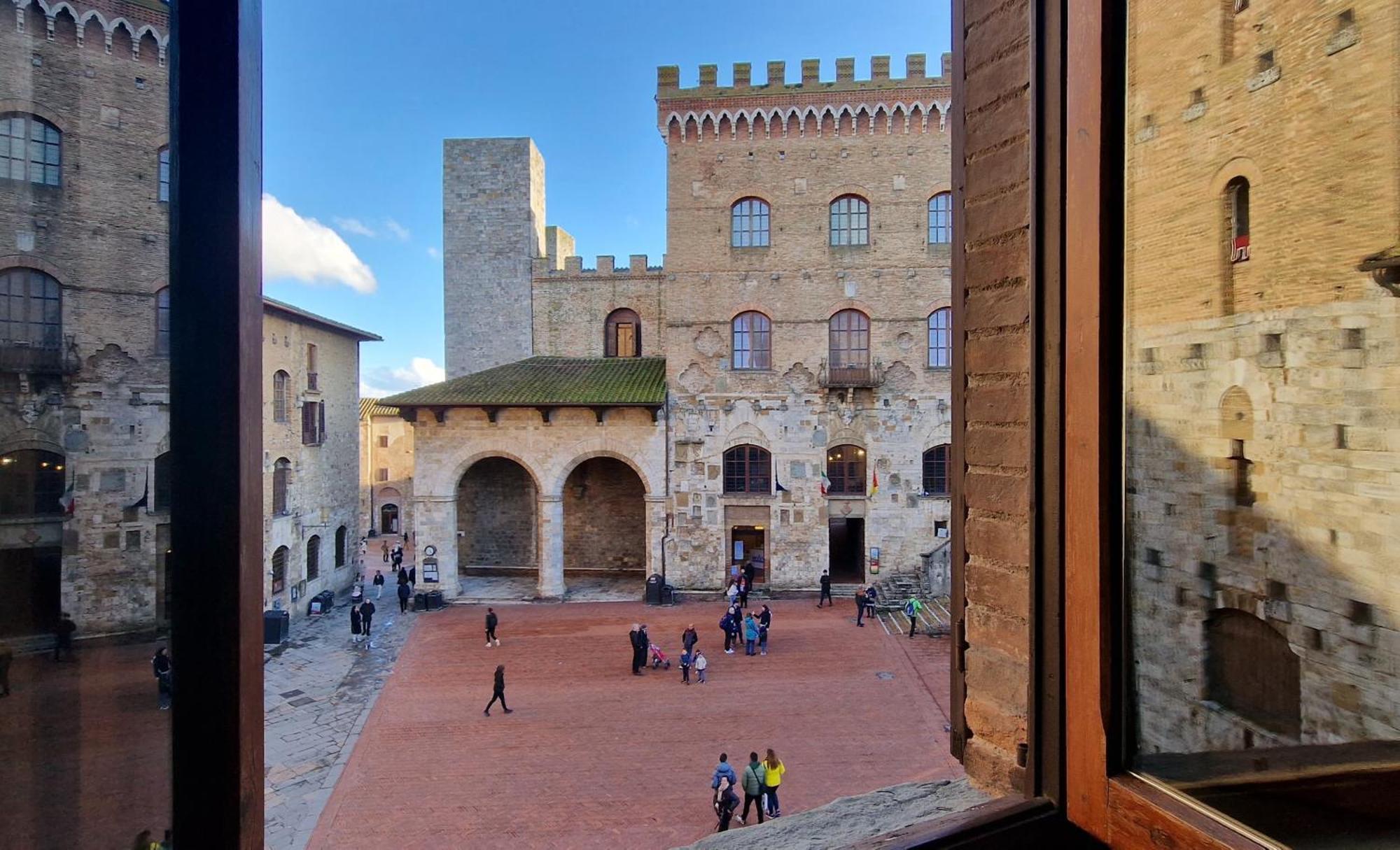 Sangi Studio Apartment - With Amazing View Of The Duomo San Gimignano Exteriér fotografie